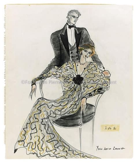 yves saint laurent et la chine dessins de mode
